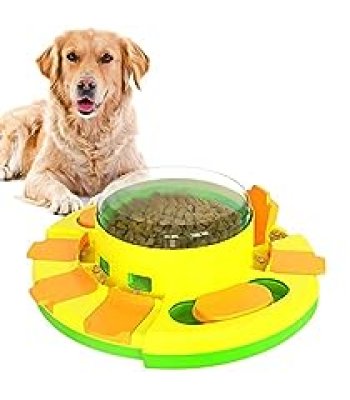 Advanced Interactive Dog Puzzle Slow Feeder Dispenser